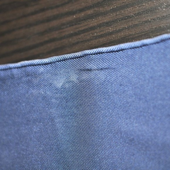 Authentic HERMES Carre 90 Scarf "BRIDES de GALA" Silk Navy Blue White - Picture 10 of 12